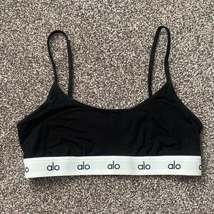 alo Yoga Icon Cami Bra Black size Small